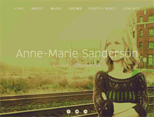 Tablet Screenshot of annemariesanderson.com